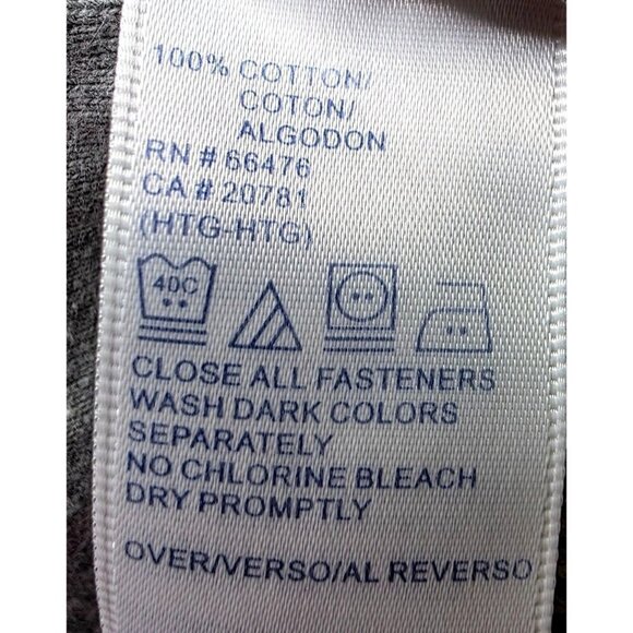 Tommy Hilfiger Women's Gray Cotton Hoodie Knit Sleeve Full-Zip Sweater Large - Picture 6 of 14